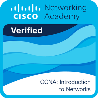 Insignia de CCNA: Introduction to Networks