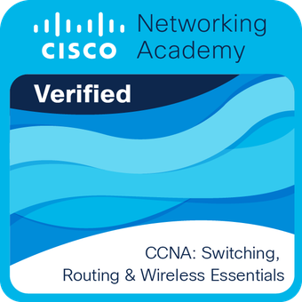 Insignia de CCNA: Switching, Routing, and Wireless Essentials